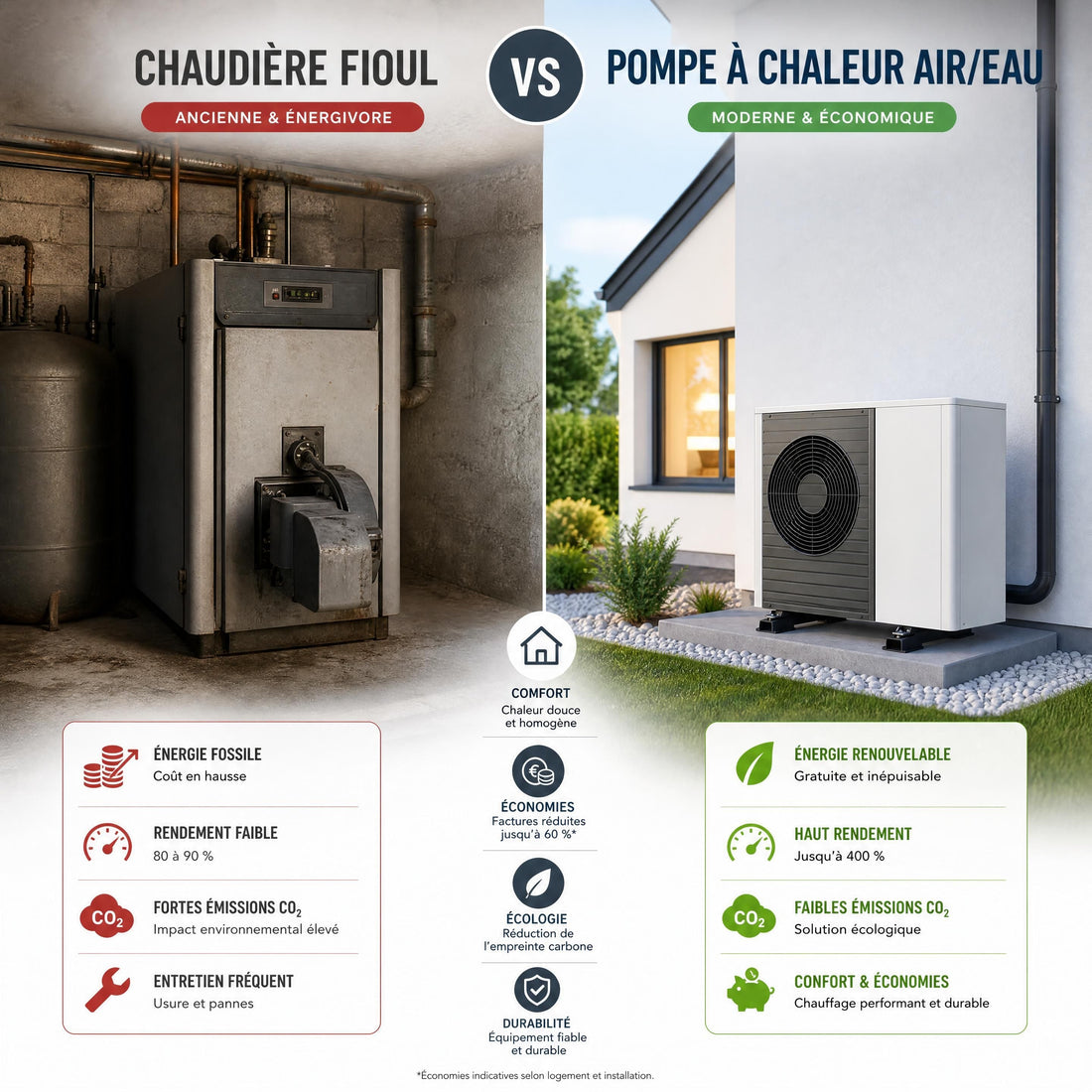 Remplacement de chauffage : comment choisir entre la pompe à chaleur air/eau et ses alternatives en 2026 ?
