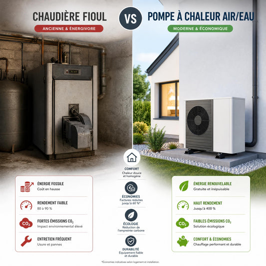 Remplacement de chauffage : comment choisir entre la pompe à chaleur air/eau et ses alternatives en 2026 ?